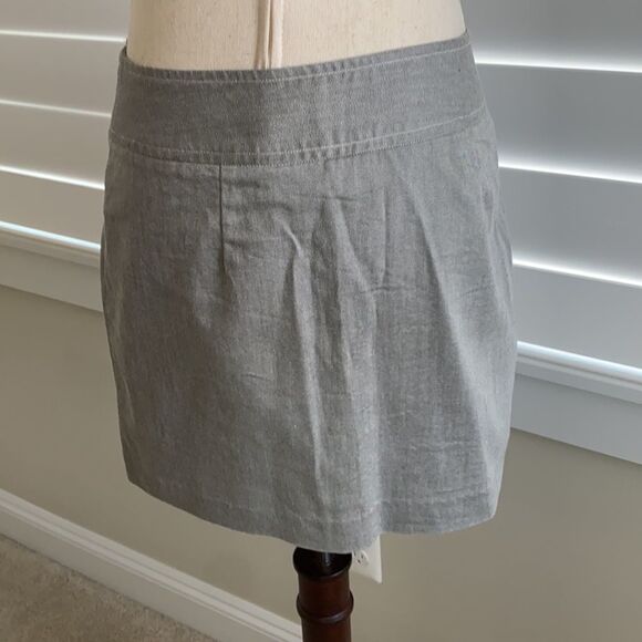 Sz 5/6 Express Stretch wrap skirt grey - Picture 4 of 8